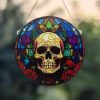 Wall Art | Punk Skull Arylic Pendant Skull Home Decor Skull