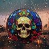 Wall Art | Punk Skull Arylic Pendant Skull Home Decor Skull