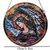 Wall Art | Retro Artistic Angel Arylic Pendant Artificial Decorations White Angel Home Decor Wall Art