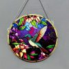 Wall Art | Retro Bird Arylic Pendant Flower Bird Home Decor Flower Bird