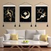 Wall Art | Retro Human Starry Sky Moon Polyester Tapestry Wall Art 35x50cm Home Decor 35x50cm