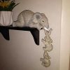 Wall Art | Simple Style Elephant Synthetic Resin Ornaments Home Decor Wall Art