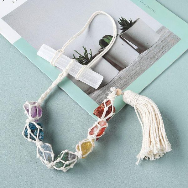 Wall Art | Simple Style Irregular Gem Crystal Pendant Home Decor Wall Art