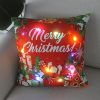 Artificial Decorations | Fashion Santa Claus Plush Pillow Cases 45 * 45cm (without Core) Artificial Decorations 45 * 45cm (without Core)