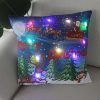 Artificial Decorations | Fashion Santa Claus Plush Pillow Cases 45 * 45cm (without Core) Artificial Decorations 45 * 45cm (without Core)