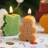 Candles & Holders | Cute Christmas Tree Santa Claus Gingerbread Paraffin 1 Set Christmas Scented Candle Christmas Snowflake Gift Box (English Pear Freesia) Candles & Holders Candles & Holders