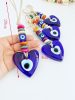 Artificial Decorations | Cute Funny Devil’S Eye Glass Pendant Artificial Decorations Heart-Shaped Blue Eyes Artificial Decorations Artificial Decorations