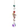 Wall Art | Vintage Style Simple Style Cat Artificial Crystal Wind Chime Cat 33cm/27G Home Decor Cat 33cm/27G