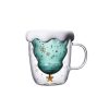 Drinkware | Casual Cartoon Glass Mug 1 Piece 300mL Drinkware 300mL