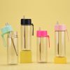 Drinkware | Casual Vacation Solid Color Plastic Water Bottles 1 Piece 740ml Drinkware 740ml