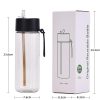 Drinkware | Casual Vacation Solid Color Plastic Water Bottles 1 Piece 740ml Drinkware 740ml