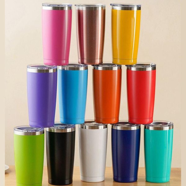 Drinkware | Classical Solid Color Stainless Steel Water Bottles 1 Piece 20Oz Drinkware 20Oz