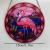 Wall Art | Cute Artistic Flamingo Arylic Pendant Artificial Decorations Flamingo Home Decor Flamingo