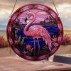 Wall Art | Cute Artistic Flamingo Arylic Pendant Artificial Decorations Flamingo Home Decor Flamingo