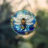 Wall Art | Marine Style Flower Arylic Pendant Bumblebee Home Decor Bumblebee