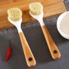 Cookware | Classic Style Solid Color Wood Brush 1 Piece Cookware Cookware